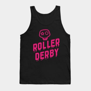 Roller Derby Skull Tank Top